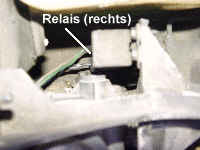 Bild des rechten Scheinwerferrelais