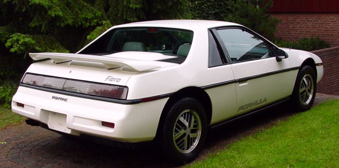 Pictures of the 87 Fiero SE which I've nicknamed Angel because it's white
